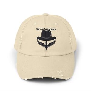 Wyocalvary distressed hat